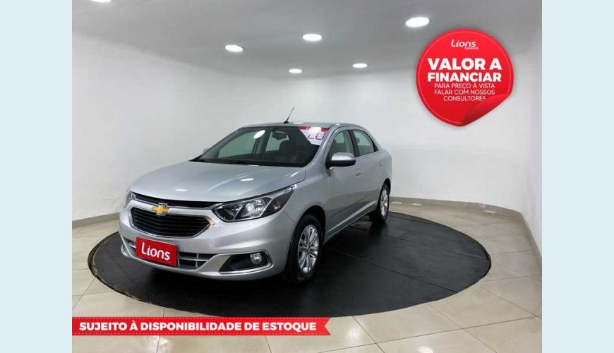 CHEVROLET COBALT LTZ 1.8 FLEX MANUAL 4P - PRATA - 2020 Foto 1 (Grande)
