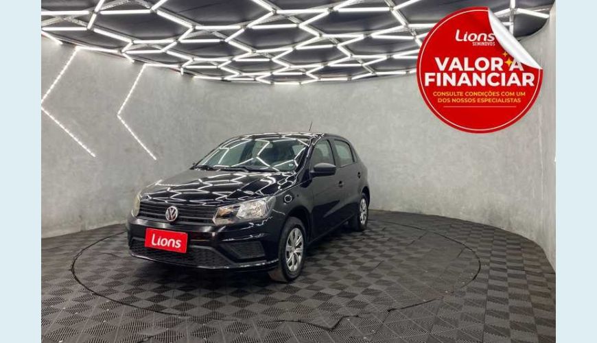 VOLKSWAGEN GOL 1.0 12V FLEX MANUAL 4P - PRETO - 2021 Foto 1 (Grande)