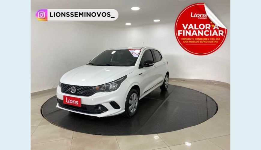 FIAT ARGO DRIVE FIREFLY 1.0 FLEX MANUAL 4P - BRANCO - 2020 Foto 1 (Grande)