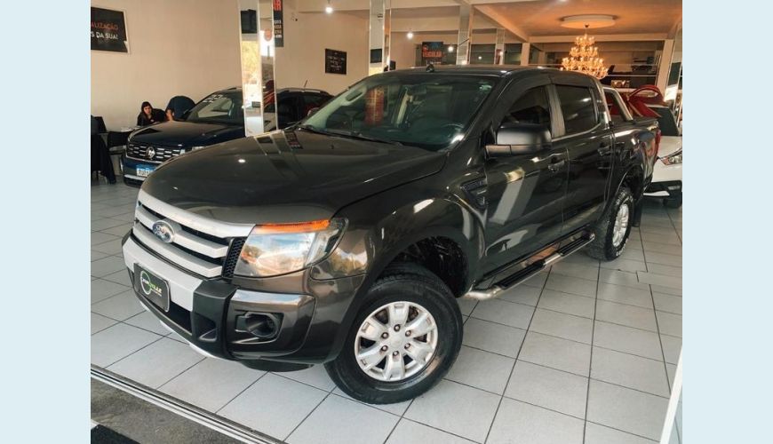 FORD RANGER XLS 2.5 16V FLEX MANUAL 2P - CINZA - 2014 Foto 1 (Grande)