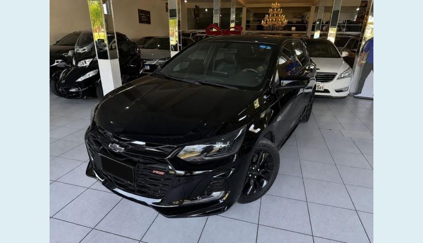 CHEVROLET ONIX HATCH RS 1.0 TURBO FLEX MANUAL 4P - PRETO - 2023 Foto 1 (Grande)