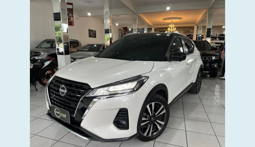 NISSAN KICKS EXCLUSIVE 1.6 16V FLEX MANUAL 4P - BRANCO - 2024 Foto 1 (Grande)