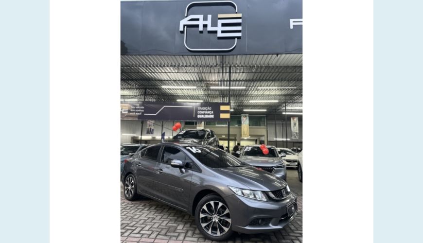 HONDA CIVIC FLEX AUT. 4P - CINZA - 2016 Foto 1 (Grande)