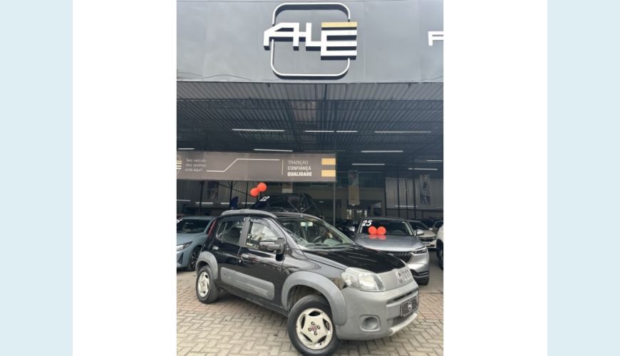 FIAT FIAT UNO FLEX MANUAL 4P - PRETO - 2013 Foto 1 (Grande)