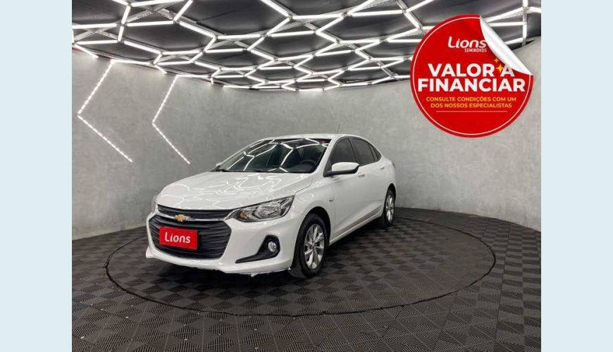 CHEVROLET ONIX PLUS 1.0 LTZ TURBO FLEX MANUAL 4P - BRANCO - 2022 Foto 1 (Grande)