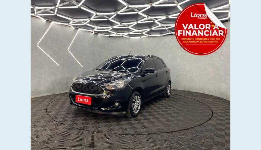 FORD KA SE 1.0 FLEX MANUAL 4P - PRETO - 2018 Foto 1 (Grande)