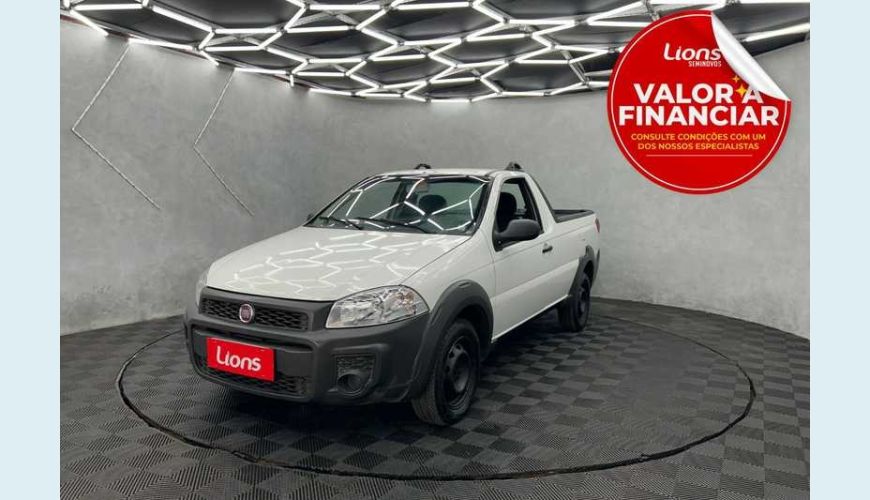 FIAT STRADA WORKING 1.4 FLEX MANUAL 2P - BRANCO - 2016 Foto 1 (Grande)