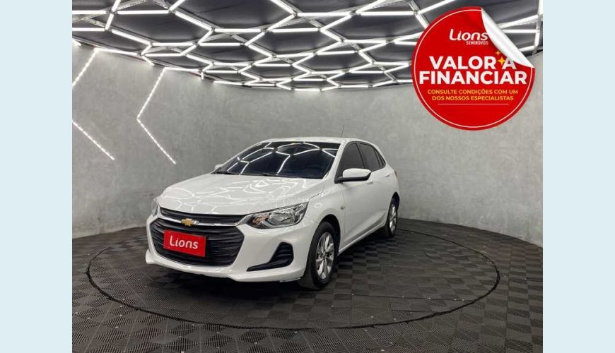 CHEVROLET ONIX LT 1.0 TURBO FLEX MANUAL 4P - BRANCO - 2023 Foto 1 (Grande)