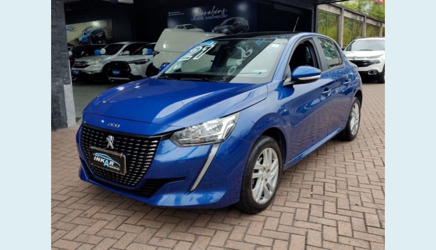 PEUGEOT 208 FLEX AUT. 4P - AZUL - 2021 Foto 1 (Grande)