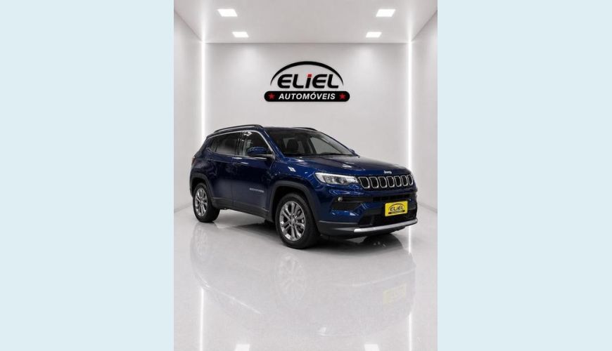 JEEP COMPASS LONG TF T270 TURBO FLEX AUT. 4P - AZUL - 2024 Foto 1 (Grande)