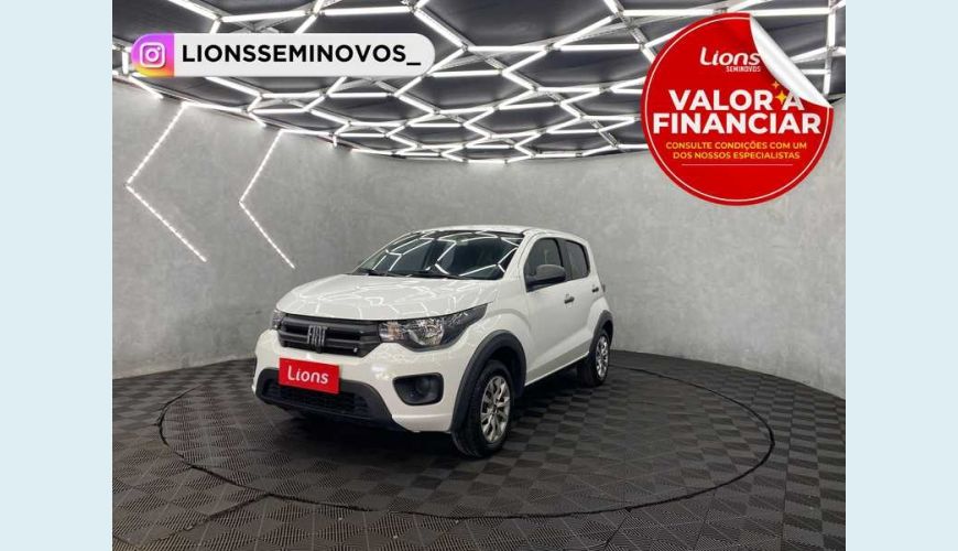 FIAT MOBI LIKE 1.0 FLEX MANUAL 4P - BRANCO - 2021 Foto 1 (Grande)