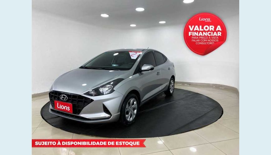 HYUNDAI HB 20 S VISION 1.0 FLEX MANUAL 4P - PRATA - 2021 Foto 1 (Grande)