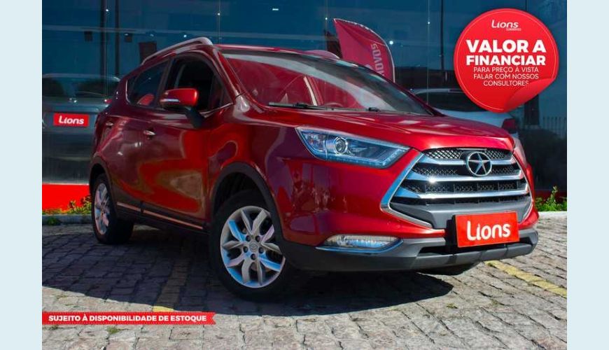 JAC MOTORS T50 PLUS T5 1.5 16V VVT FLEX MANUAL 4P - VERMELHO - 2016 Foto 1 (Grande)