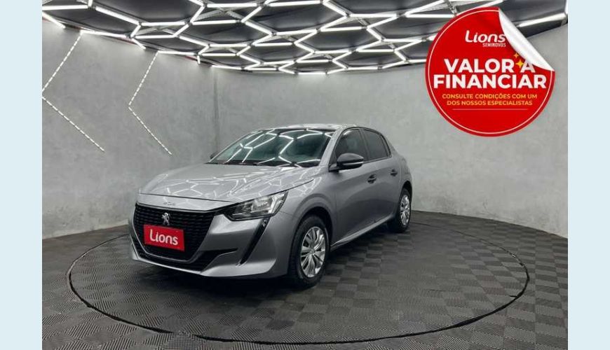 PEUGEOT 208 LIKE 1.0 FLEX MANUAL 4P - PRATA - 2023 Foto 1 (Grande)