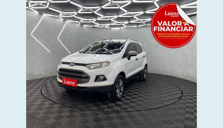 FORD ECOSPORT FREESTYLE 1.6 16V FLEX MANUAL 4P - BRANCO - 2013 Foto 1 (Grande)