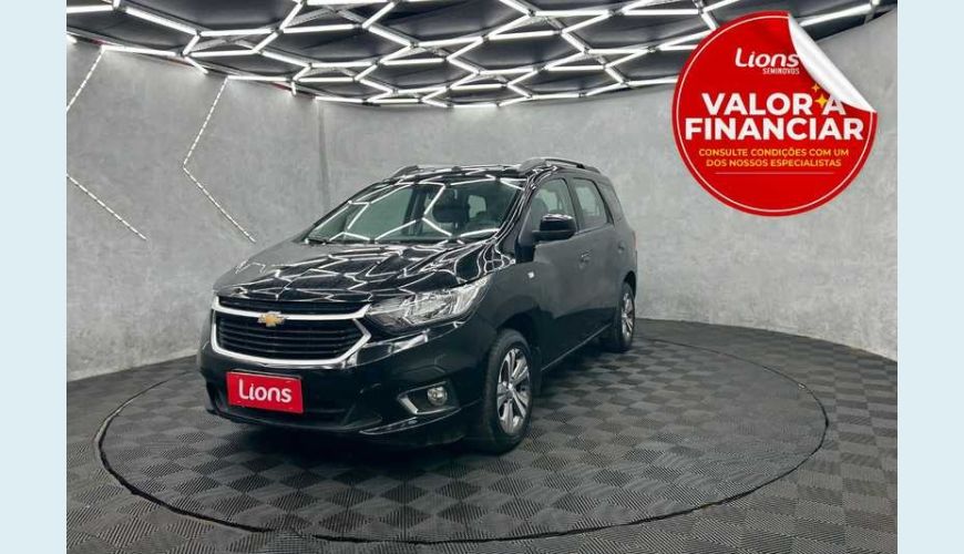 CHEVROLET SPIN PREMIER 1.8 FLEX AUT. 4P - PRETO - 2023 Foto 1 (Grande)