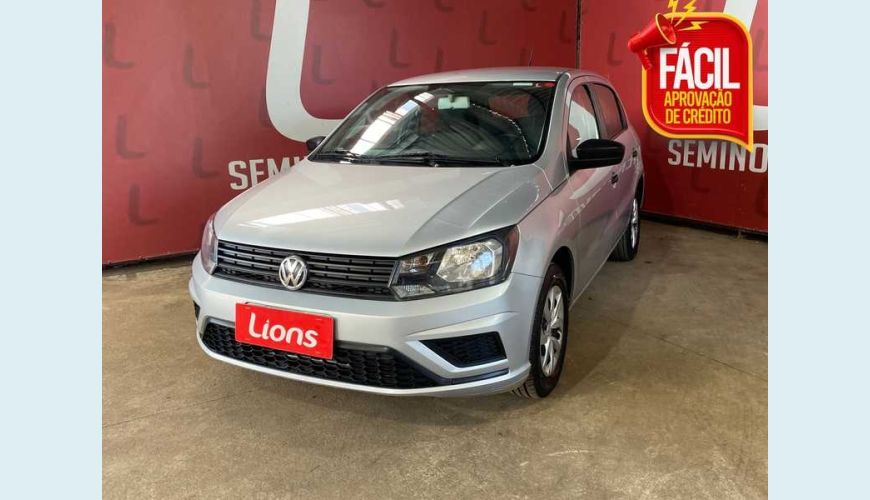 VOLKSWAGEN GOL 1.0 12V FLEX MANUAL 4P - PRATA - 2020 Foto 1 (Grande)