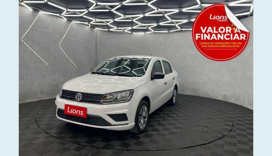 VOLKSWAGEN VOYAGE 1.0 MPI FLEX MANUAL 4P - BRANCO - 2023 Foto 1 (Grande)