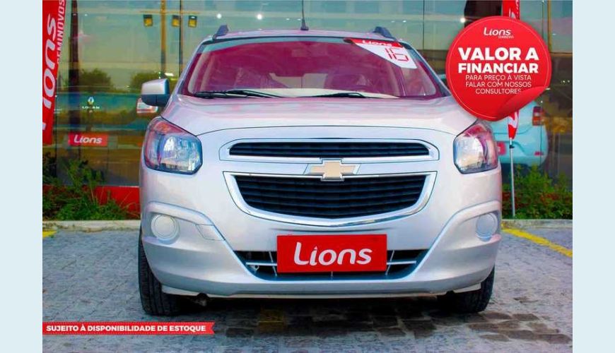 CHEVROLET SPIN LT 5S 1.8 FLEX AUT. 4P - PRATA - 2016 Foto 1 (Grande)