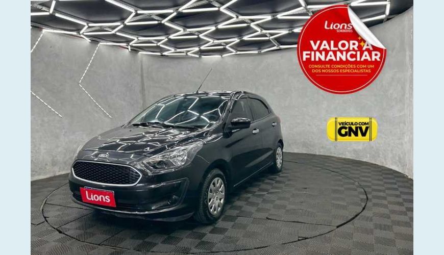 FORD KA SE 1.0 FLEX MANUAL 4P - PRETO - 2020 Foto 1 (Grande)