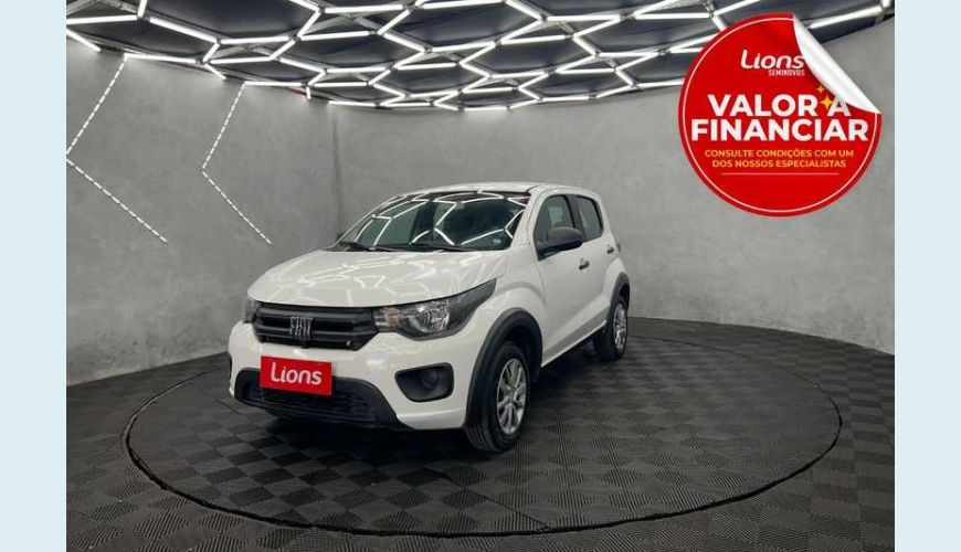 FIAT MOBI LIKE 1.0 FLEX MANUAL 4P - BRANCO - 2023 Foto 1 (Grande)