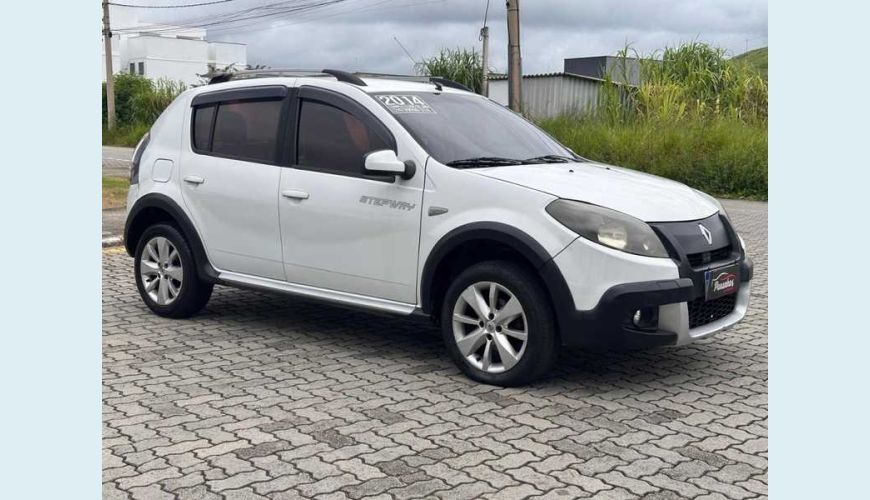 RENAULT SANDERO STEPWAY 1.6 16V FLEX AUT. 4P - BRANCO - 2014 Foto 1 (Grande)