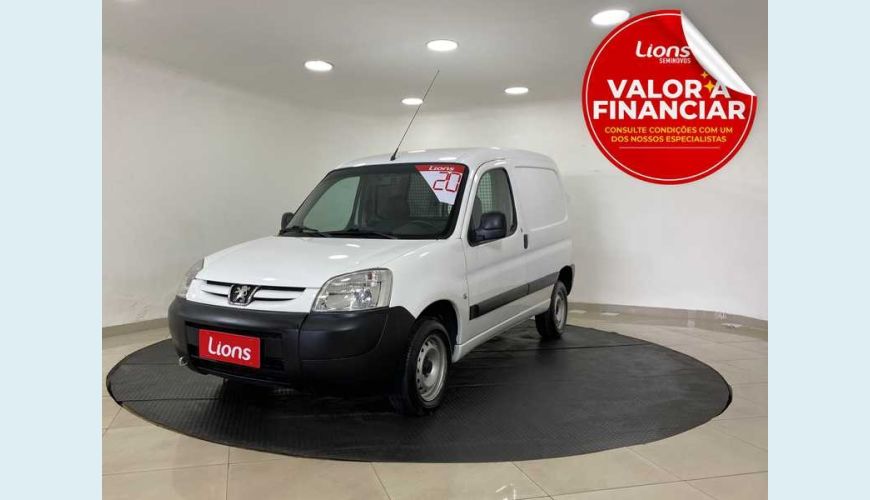 PEUGEOT PARTNER FURGAO 1.6 FLEX MANUAL 4P - BRANCO - 2020 Foto 1 (Grande)