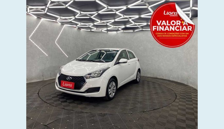 HYUNDAI HB 20 COMFORT PLUS 1.6 FLEX MANUAL 4P - BRANCO - 2019 Foto 1 (Grande)