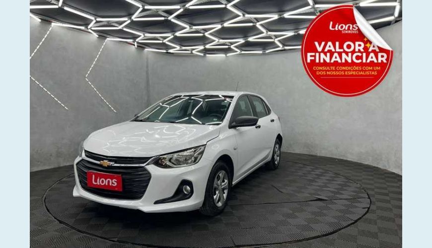 CHEVROLET ONIX 1.0 FLEX MANUAL 4P - BRANCO - 2024 Foto 1 (Grande)