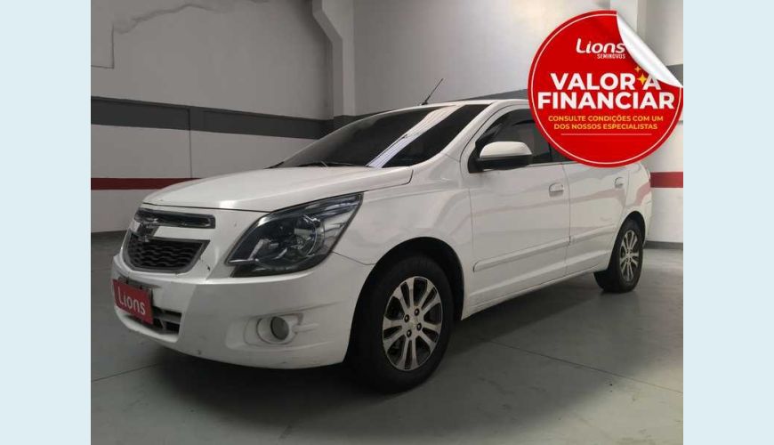 CHEVROLET COBALT GRAPHITE 1.8 8V FLEX AUT. 4P - BRANCO - 2015 Foto 1 (Grande)