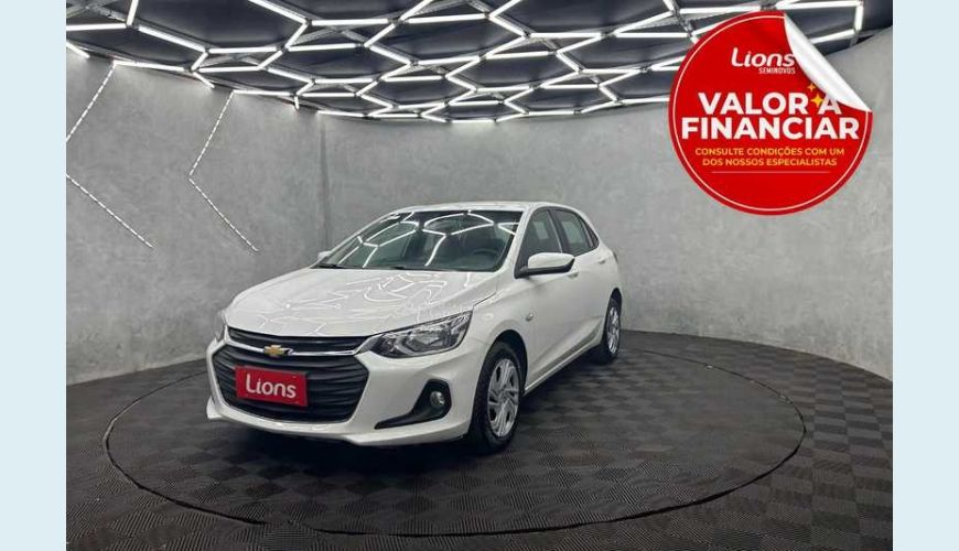 CHEVROLET ONIX LT 1.0 TURBO FLEX MANUAL 4P - BRANCO - 2024 Foto 1 (Grande)
