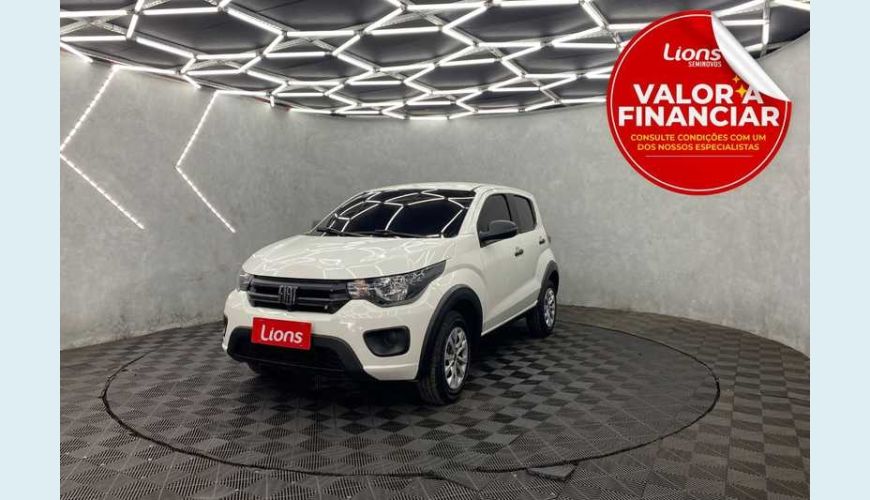 FIAT MOBI LIKE 1.0 FLEX MANUAL 4P - BRANCO - 2022 Foto 1 (Grande)