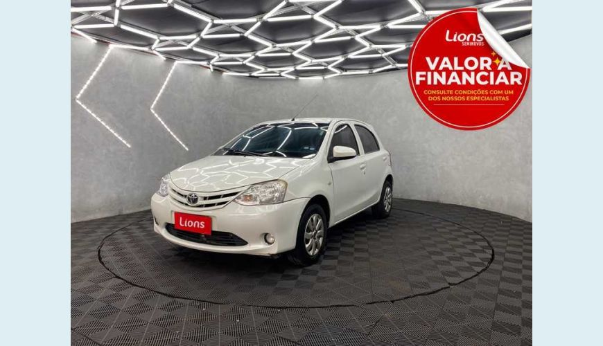TOYOTA ETIOS X 1.3 FLEX MANUAL 4P - BRANCO - 2016 Foto 1 (Grande)