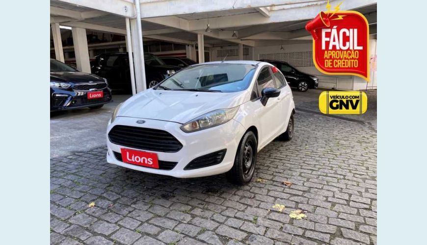 FORD FIESTA SE 1.5 16V FLEX MANUAL 4P - BRANCO - 2014 Foto 1 (Grande)