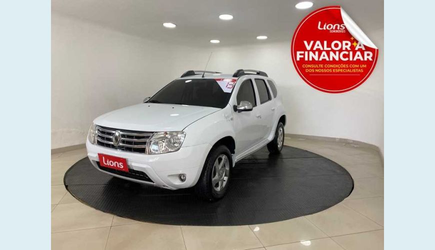 RENAULT DUSTER DYNAMIQUE 2.0 16V FLEX AUT. 4P - BRANCO - 2013 Foto 1 (Grande)