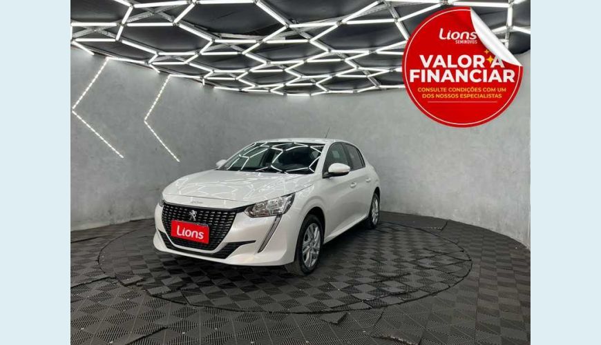 PEUGEOT 208 ACTIVE 1.6 FLEX AUT. 4P - BRANCO - 2023 Foto 1 (Grande)