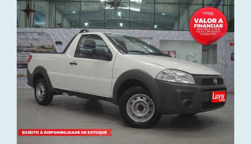 FIAT STRADA WORKING 1.4 FLEX MANUAL 2P - BRANCO - 2016 Foto 1 (Grande)