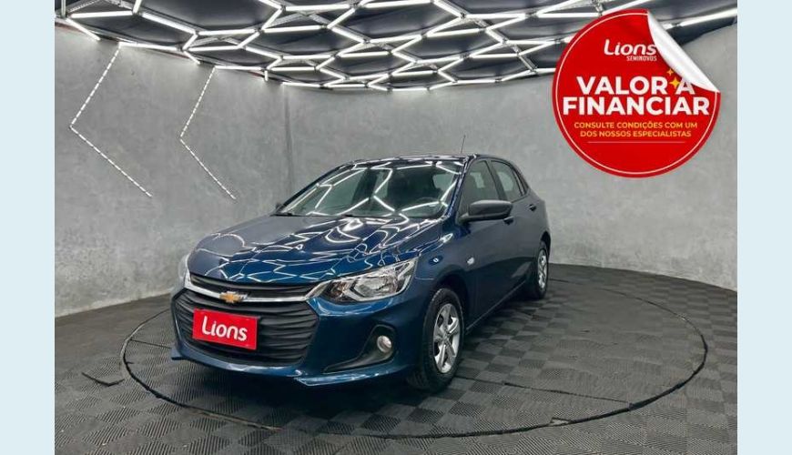 CHEVROLET ONIX 1.0 FLEX MANUAL 4P - AZUL - 2024 Foto 1 (Grande)