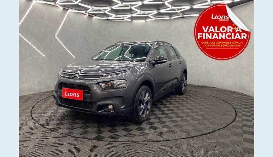 CITROËN C4 CACTUS FEEL 1.6 FLEX AUT. 4P - CINZA - 2022 Foto 1 (Grande)