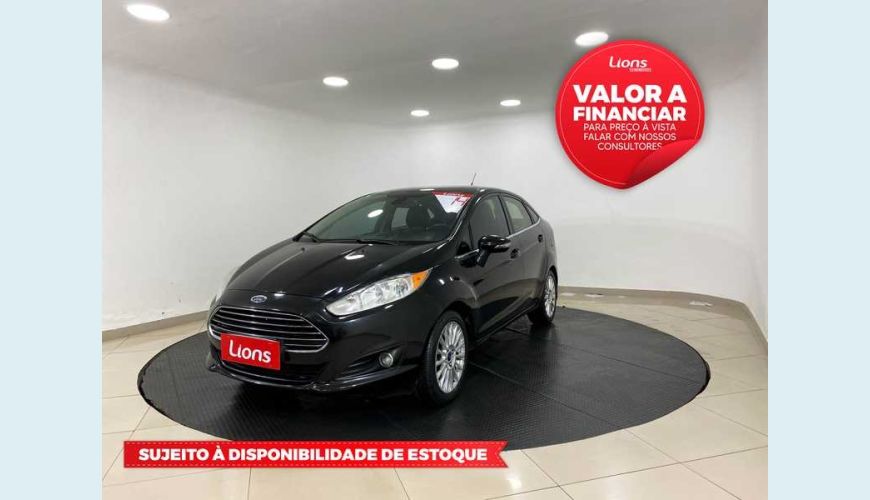 FORD FIESTA SEDAN TITANIUM POWERSHIFT 1.6 FLEX AUT. 4P - PRETO - 2014 Foto 1 (Grande)