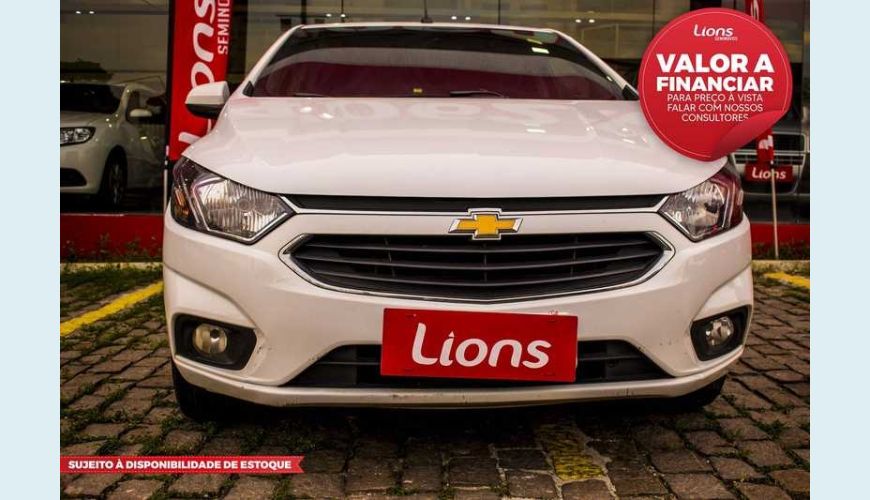 CHEVROLET ONIX LTZ 1.4 FLEX MANUAL 4P - BRANCO - 2017 Foto 1 (Grande)