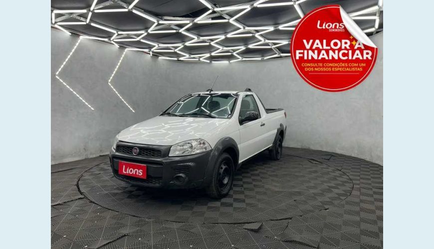 FIAT STRADA WORKING 1.4 FLEX MANUAL 2P - BRANCO - 2019 Foto 1 (Grande)