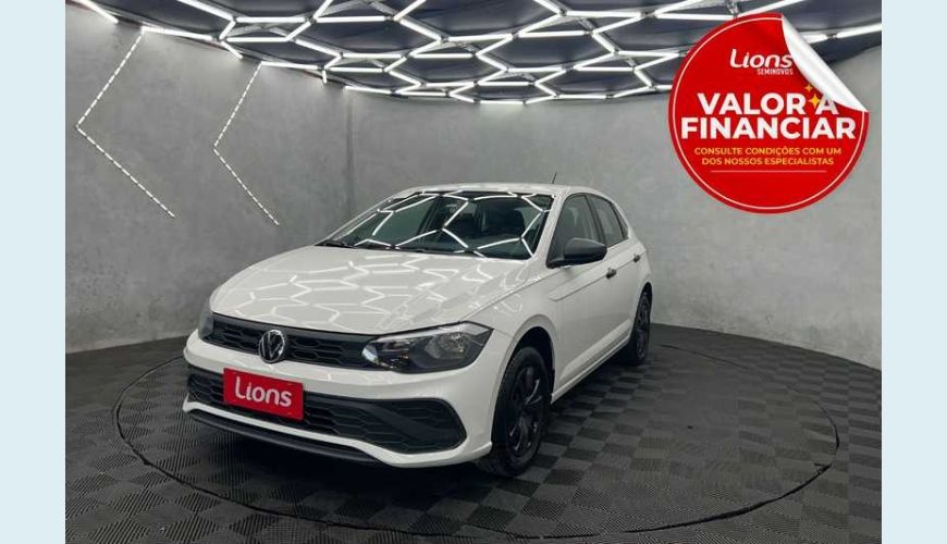 VOLKSWAGEN POLO TRACK 1.0 FLEX MANUAL 4P - BRANCO - 2023 Foto 1 (Grande)