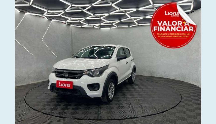 FIAT MOBI LIKE 1.0 FLEX MANUAL 4P - BRANCO - 2021 Foto 1 (Grande)