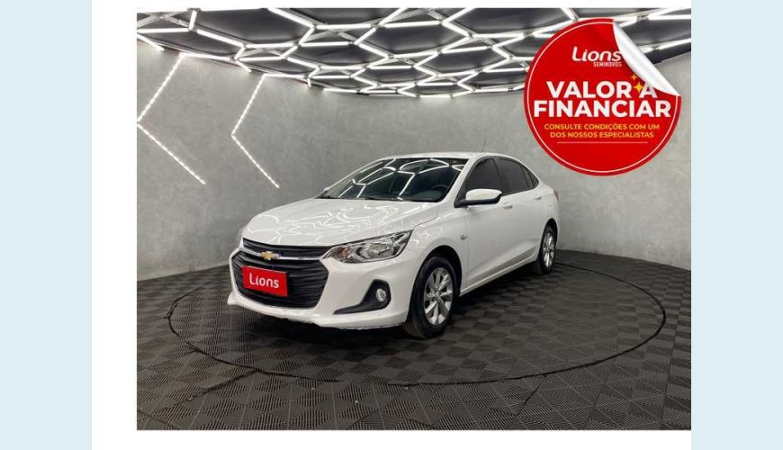 CHEVROLET ONIX PLUS LTZ TURBO 1.0 FLEX AUT. 4P - BRANCO - 2022 Foto 1 (Grande)