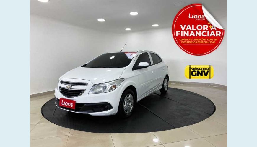 CHEVROLET ONIX LT 1.0 FLEX MANUAL 4P - BRANCO - 2014 Foto 1 (Grande)