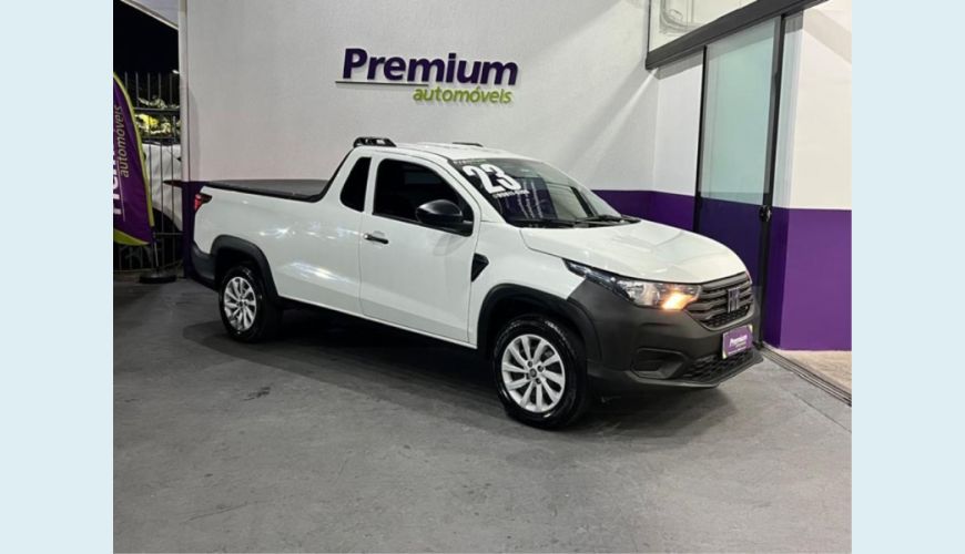 FIAT STRADA FLEX MANUAL 2P - BRANCO - 2023 Foto 1 (Grande)
