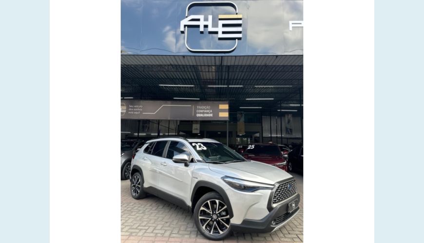 TOYOTA COROLLA CROSS ELETRICO/ AUT. 4P - PRATA - 2023 Foto 1 (Grande)
