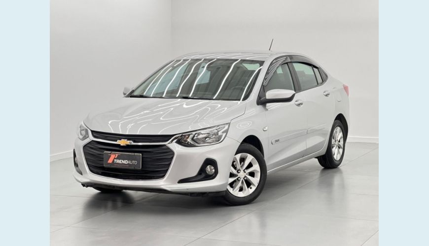 CHEVROLET ONIX PLUS LTZ FLEX AUT. 5P - PRATA - 2020 Foto 1 (Grande)