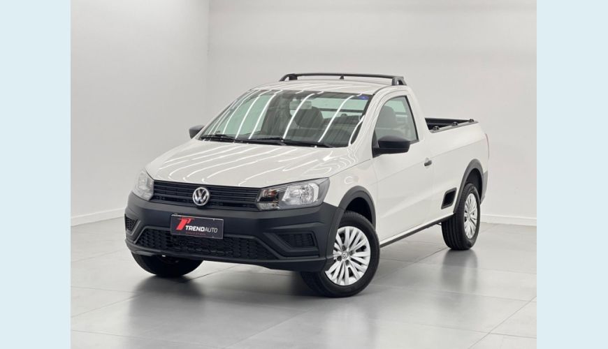 VOLKSWAGEN SAVEIRO 1.6 8V FLEX MANUAL 4P - BRANCO - 2022 Foto 1 (Grande)